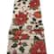 Wizardi 13.75" x 67" Festive Poinsettias Christmas Table Runner